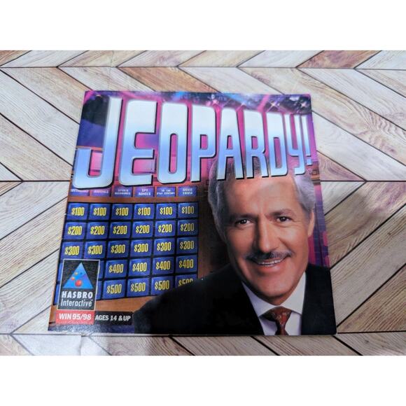 Jeopardy (1998) PC GAME -  DISC + Manual ONLY - Picture 3 of 4